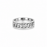 Maille Incrustée Argent