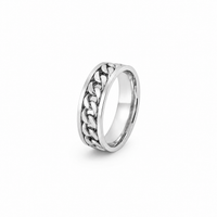 Maille Incrustée Argent